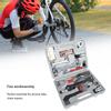 23PCS Stainless Steel Mountain Bicycle Wrench Tire Patch Crankset Chain Cutter Repair Combination Kit Tool Road Bike
