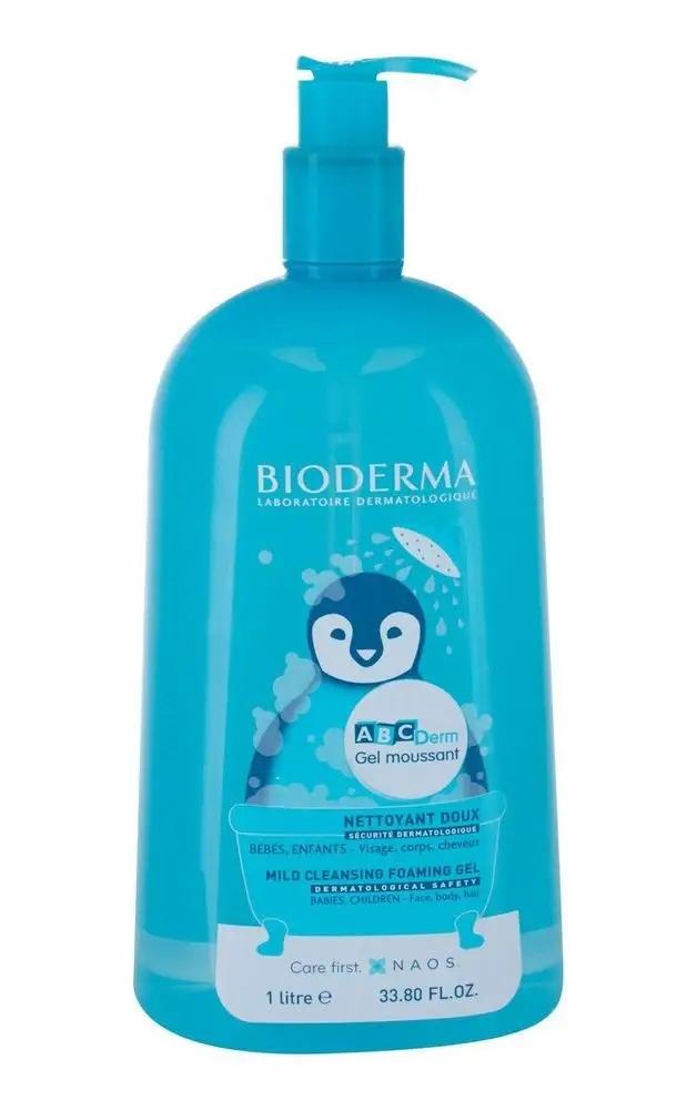 Bioderma Abcderm Gel Moussant Gel Lavant Pour Enfants Et Bébés 1000