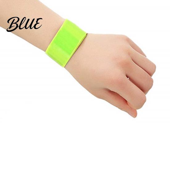 Nighttime Cycling Reflector Reflective Wristband Automatic Adsorption Easy to Wear