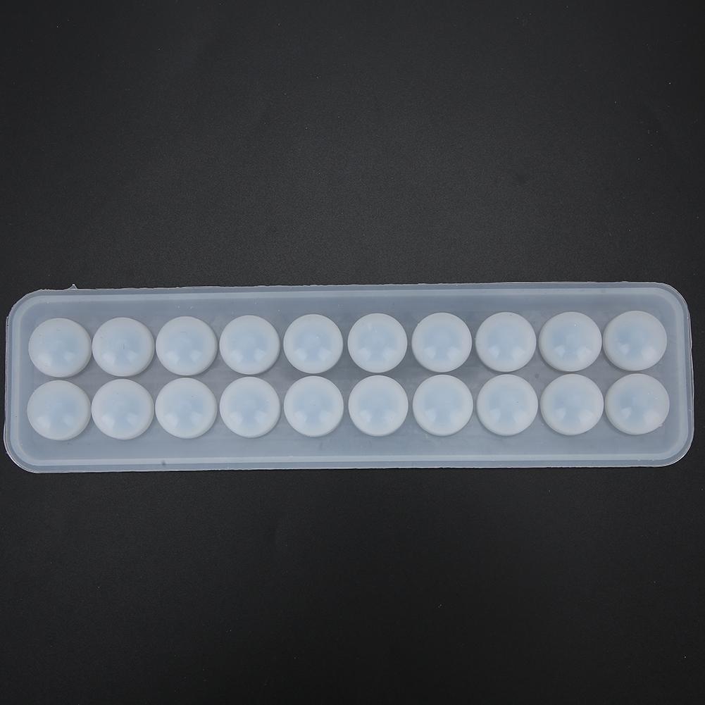 Ball Pendant Mold Silicone Transparent  Hand Made Craft Decorative Jewelry Making Mould Kit