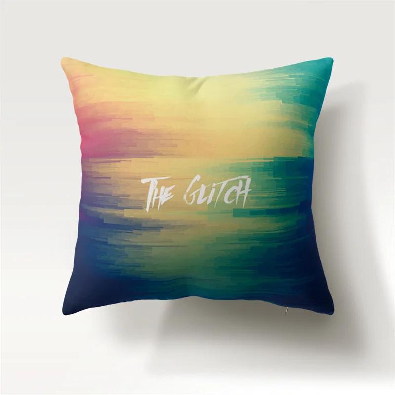 Summer Beach Sunset Landscape Pillowcase 45x45cm Sofa Chair Bedside Car Cushion Cover Bedroom Room Living  Home Decor