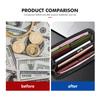SUMB3 Car Driver License Purse Credit Card ID Holder Zipper Wallet Sticker For KIA K5 K2 Optima Spectra Niro Cadenza Sephia Carens