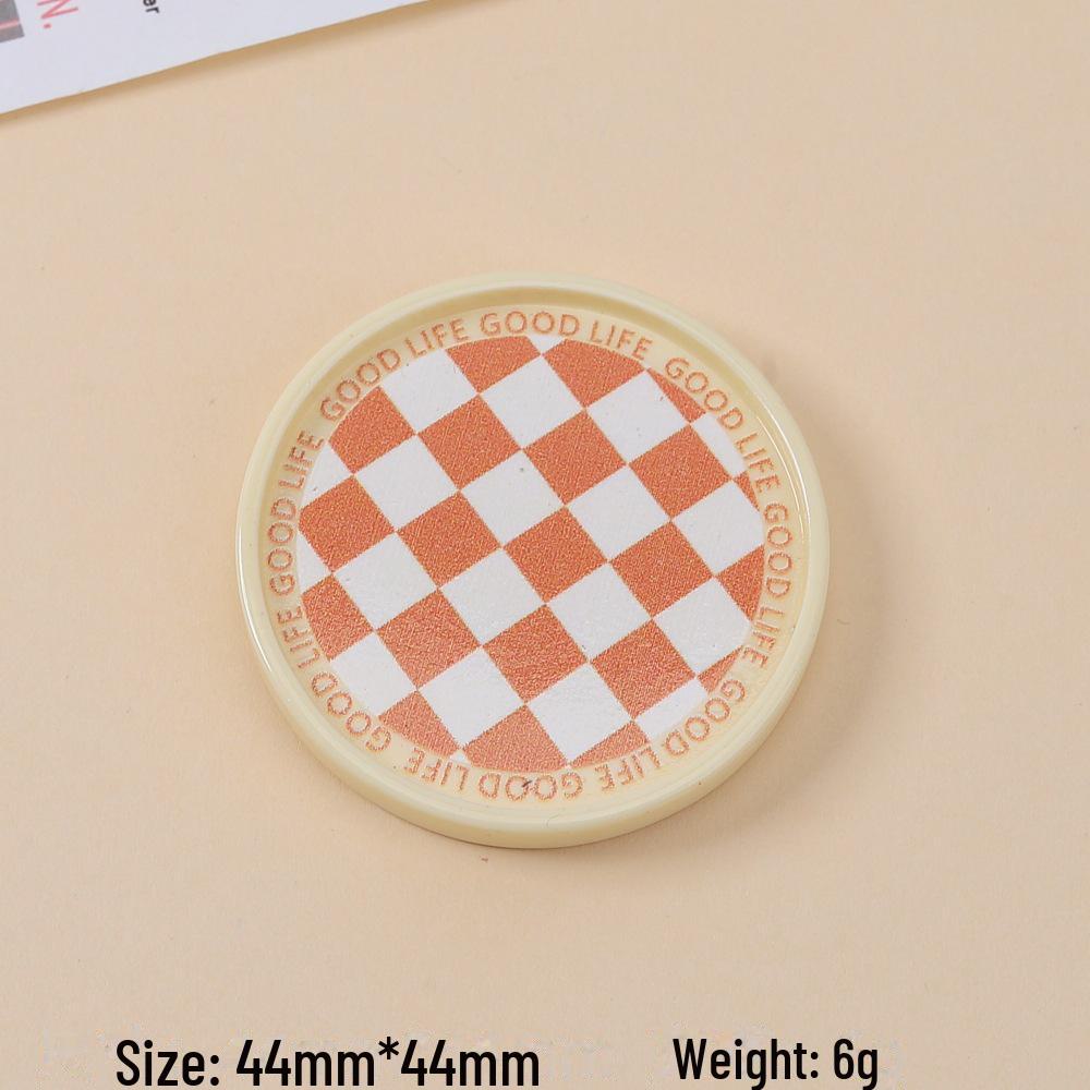 Kolorowa Kreskówkowa Szachownica Żywiczna Spinka do Włosów i Akcesoria Magnetyczne
