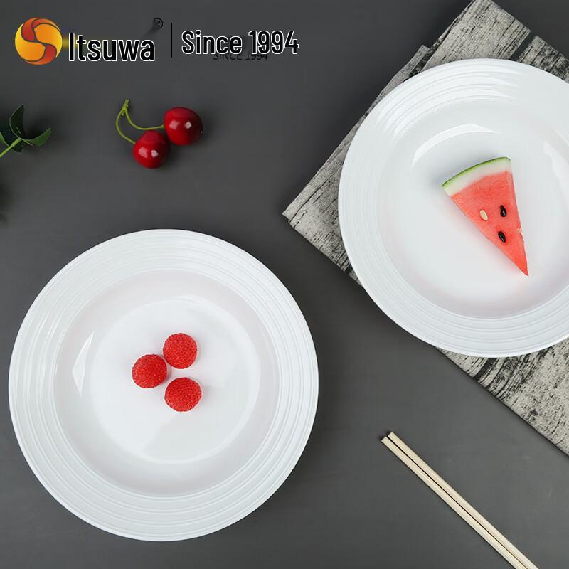 WUHE A5 Melamine Imitation Porcelain Dinner Plate