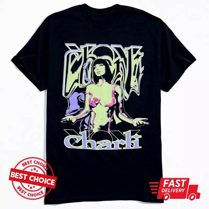 Унисекс Футболка с Мирового Турне Charli XCX S-3XL Q3478 Унисекс Футболка L
