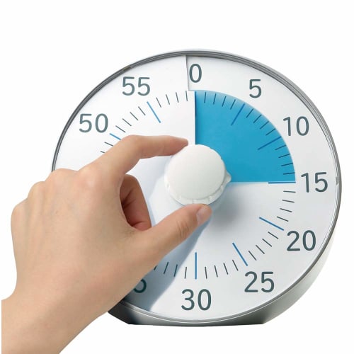 Sonic Timer Toki-Sapo 19cm Time Passage Timer Silver LV-3078-SV