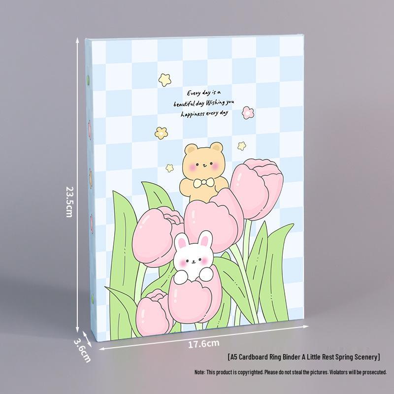 Graffiti 3D A5 Planner Polaroid Album - Loose-leaf Star Chasing Cover