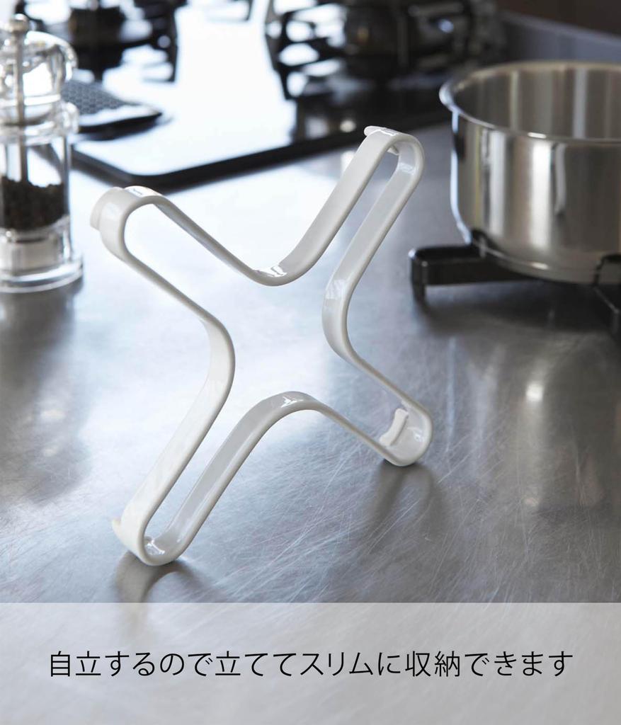 Yamazaki Jitsugyo Pan Floor White Approx. W13.5 X D13.5 X H2cm Tower 2250