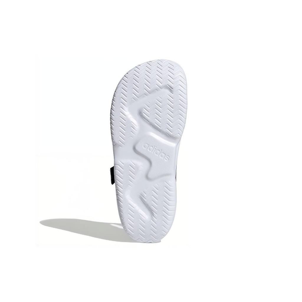 adidas 90s Sandal Velcro Casual Black Gray White Sandals 'Black Grey White' Women's EG7647