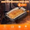 39 x 49cm Food Grade Loaf Pan Liner Reusable Bread Sling Lifter Non Stick Mat with 4 Handles (BPA Free, FDA Certified)