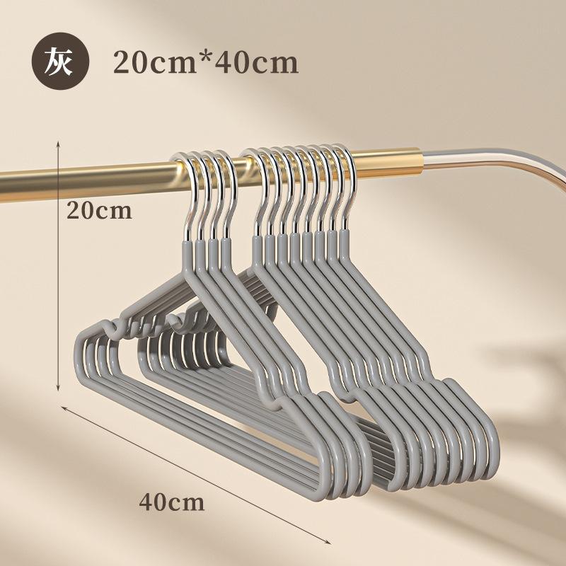 Clothes Hangers Non Marking Garment Organizer Hangers for Home Use Non Slip Drying Metal Thick Storage Bedrooms Wardrobes Adult