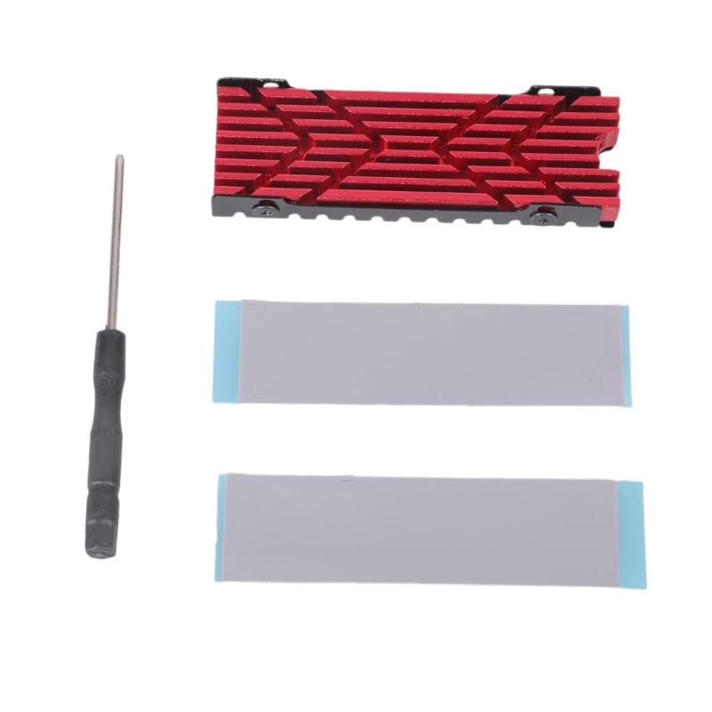 Thin M.2 2280 SSD Heatsink Featuring Multiple Heat Paths Enhances Cooling On PCIe4.0 Drive