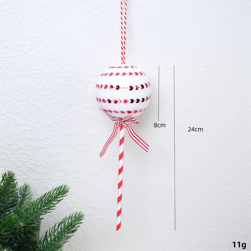 Christmas Canes Red White Foam Christmas Lollipop Candy Cane Boot Xmas Tree Supplies 2025 Xmas Decoration 2025 New Year Decors