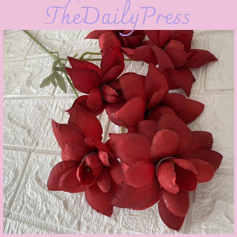 Artificial Flower Gardenia Wedding Hotel Restaurant Decoration Desktop Ornament