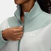 Under Armour Rival Comfortable Waterproof Loose Breathable Jacket Women Jacket Silicone-Green Water-Green White 1389631-348