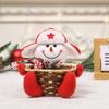 Christmas Gift Basket Hand-woven Candy Storage Box Fruits Storage Box Lightweight Storage Bag Exciting Gift for Children