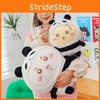 Adorable Panda Plush Toy Collection Soft And Cuddly Stuffed Bear Dolls In Blue Yellow And Pink