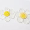 Big Smile Daisy Flower Keychain Keyring Making Materials