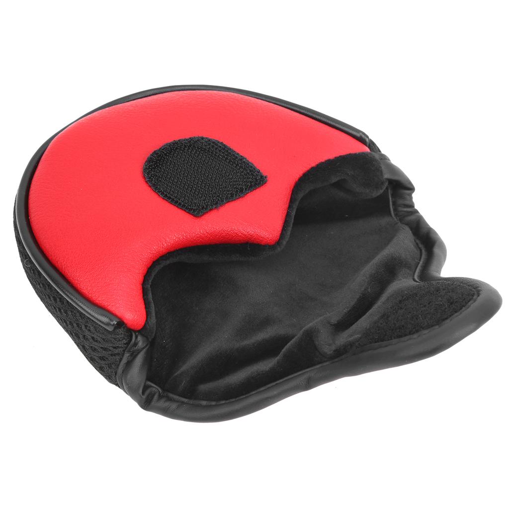 Golf Putter Protection Covers Headcover Semicircle PU Leather Guard Waterproof Accessory