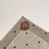 1Pc Natural Stone Faceted Hexagonal Connector Pendant Golden Plated Bezel Double Loops Gem Charm for DIY Necklace Bracelet Jewelry Making Supplies