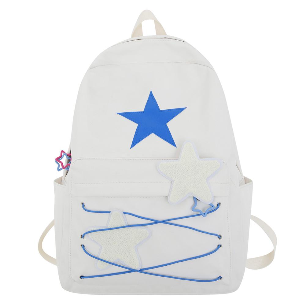 Buy Korean Y2k Aesthetic Schoolbag Women Kawaii Bookbag Multi