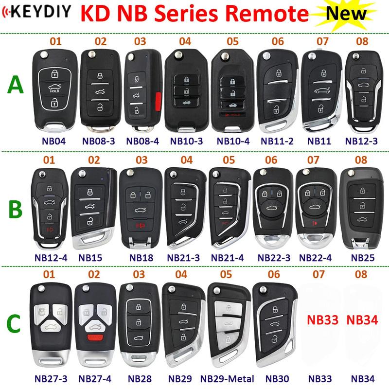 KEYDIY NB sērijas tālvadības pults automašīnas
