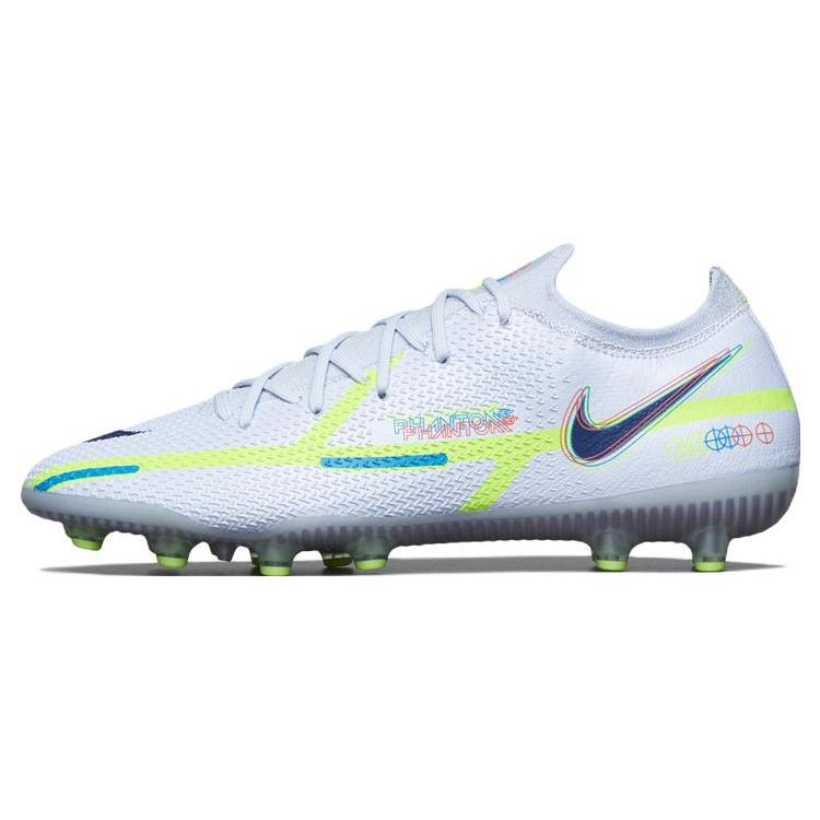 Nike Phantom GT2 Elite AG Pro 'Progress Pack' (Unisex) Football Grey / Light Marine / Volt / Blackened Blue Soccer Shoes DC0748 054