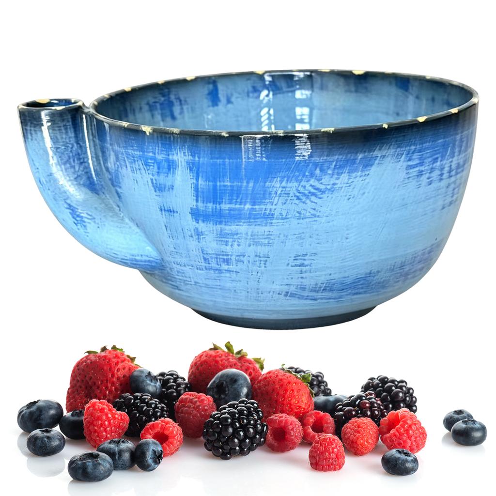 Scolapasta Decorativo per Lavare la Frutta Riutilizzabile Lavabacche da Cucina Ciotola da Cucina per Frutti di Bosco Frutta e Display da Bancone