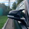 Car Decoration Bull-Horn Door Mirror Cover For Toyota Supra A90 2018      2024 Car Rearview Accessories