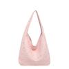 Summer New Star Polka Dot Casual Bag Fashion Korean Sparkling Tray Extra Large Bag Shoulder Commuter Bag