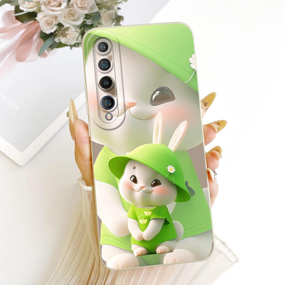 For Xiaomi Mi 10 Case Fashion Cartoon Cute Funny Painted Silicone Phone Casing M2001J2G M2001J2I