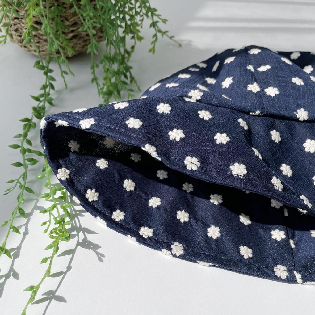 Men's and Women's Daily Bucket Hat Mini Flower Lace Bucket Hat