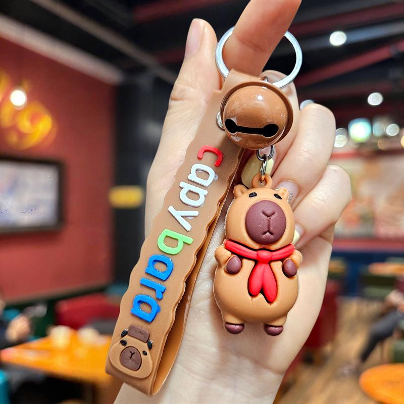 Cartoon Keychain Pendant, Wooden Stick Figure, Key Chain, Blind Box, Tide Play Pendant.