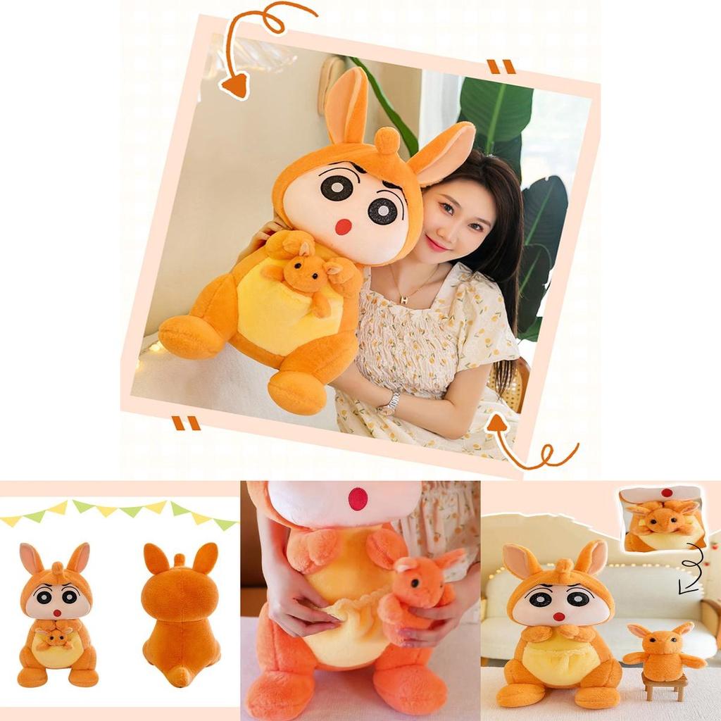 Kangaroo Stuffed Animal Doll Premium Quality Plush Ideal Birthday Gift For Girls