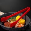 Durable Kitchen Tongs Heat Resistant Nonstick Design Food Clip Silicone Barbecue Clamp Multipurpose For Easy Cleaning