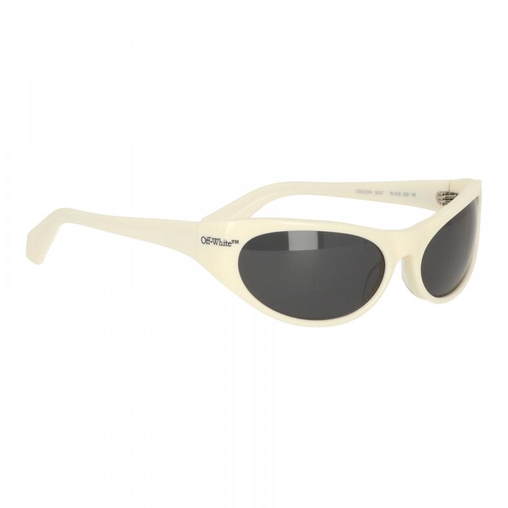 Off White Unisex White Sunglasses White