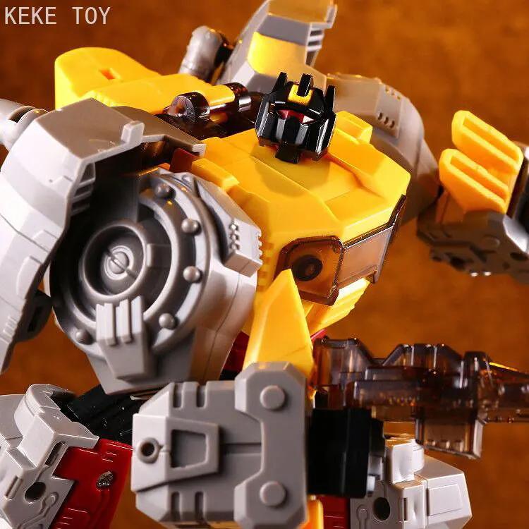 Transformation Tyrone Cable King Grimlock Wave Blaster Hand Make Assembly Model Action Figure Robot Boys Toys Deformation G1 KBB Poseable Articulated