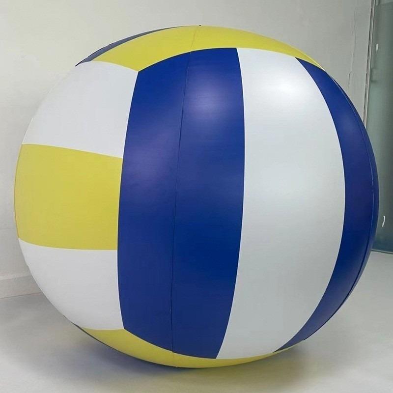 Large Giant Inflatable Beach Volleyball PVC Material 0.6-1.5m Family Gatherings Beach Ball Kindergarten Outdoor Play Sports Toy