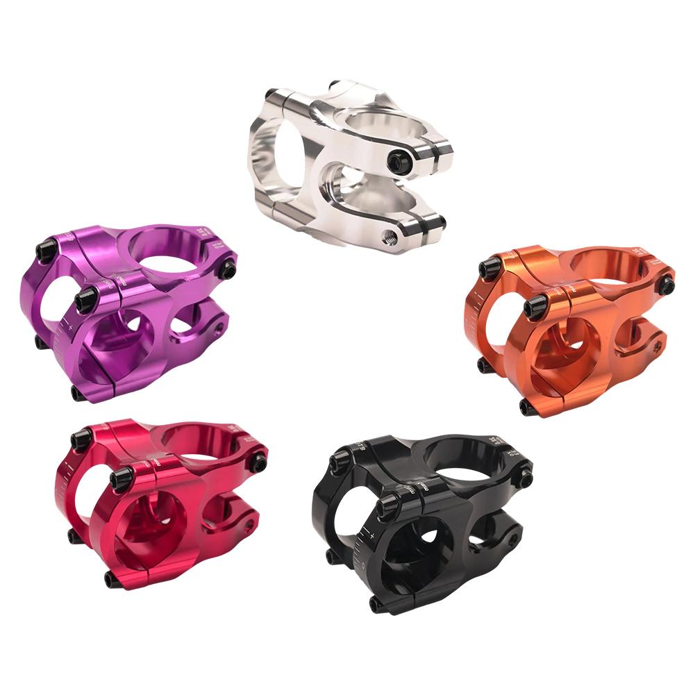 1 Set Bike Stem CNC 31.8x35MM Ultralight Aluminum Alloy Stem Downhill Stem Hollow Out Replace Practical Accessories