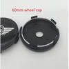 4pcs 56mm 60mm forMINI Car Emblem Wheel Hub Center Cap Badge Covers Sticker Decal Styling Accessories