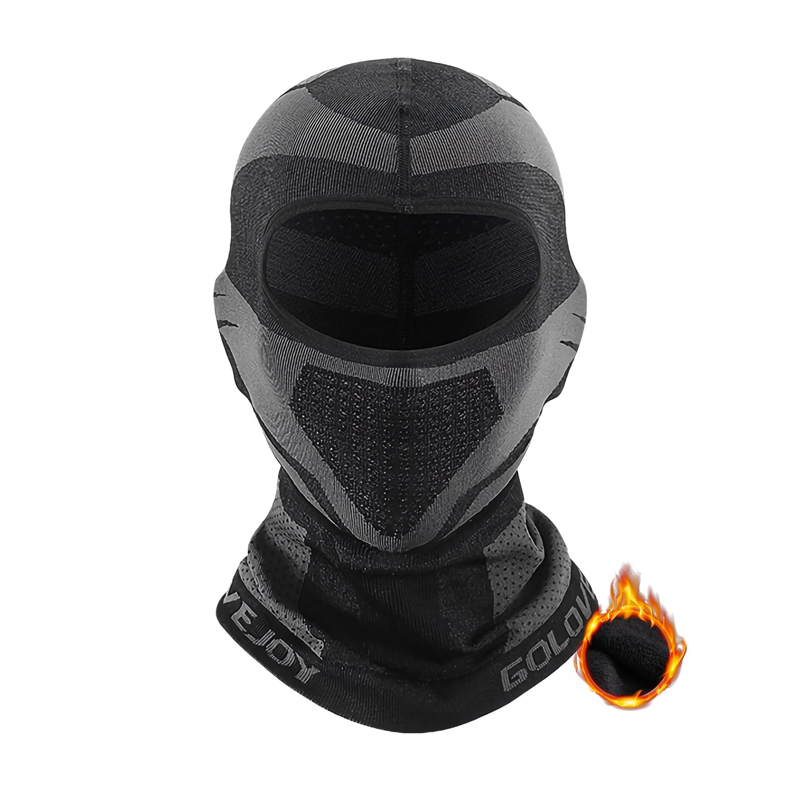 

MORGEN SKY Warmer for Cold UV Perfect for and DTJ01 One Balaclava/Neck Winter, Fleece-Lined, Thin, Protection, 360-Degree Warmth, Windproof,