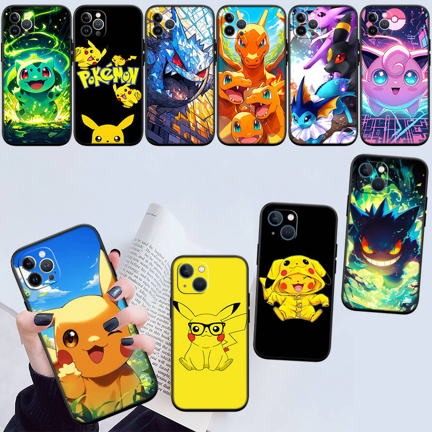 Cartoon Pokemon New Phone Case for Samsung S20 S21 S22 S23 S24 FE Ultra Plus Lite S21S A07 A17 A36 A37 A55 A57 F06 F16 M06 M16 M56