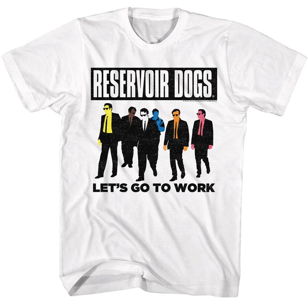 Reservoir Dogs Movie Let s Go To Work Criminals Each Own Colors Men s T Shirt XL