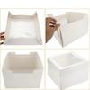 5pcs with Window Cookie Bakery Boxes Square Wedding Pastry Box Cupcakes Treat Boxes  Party Decor