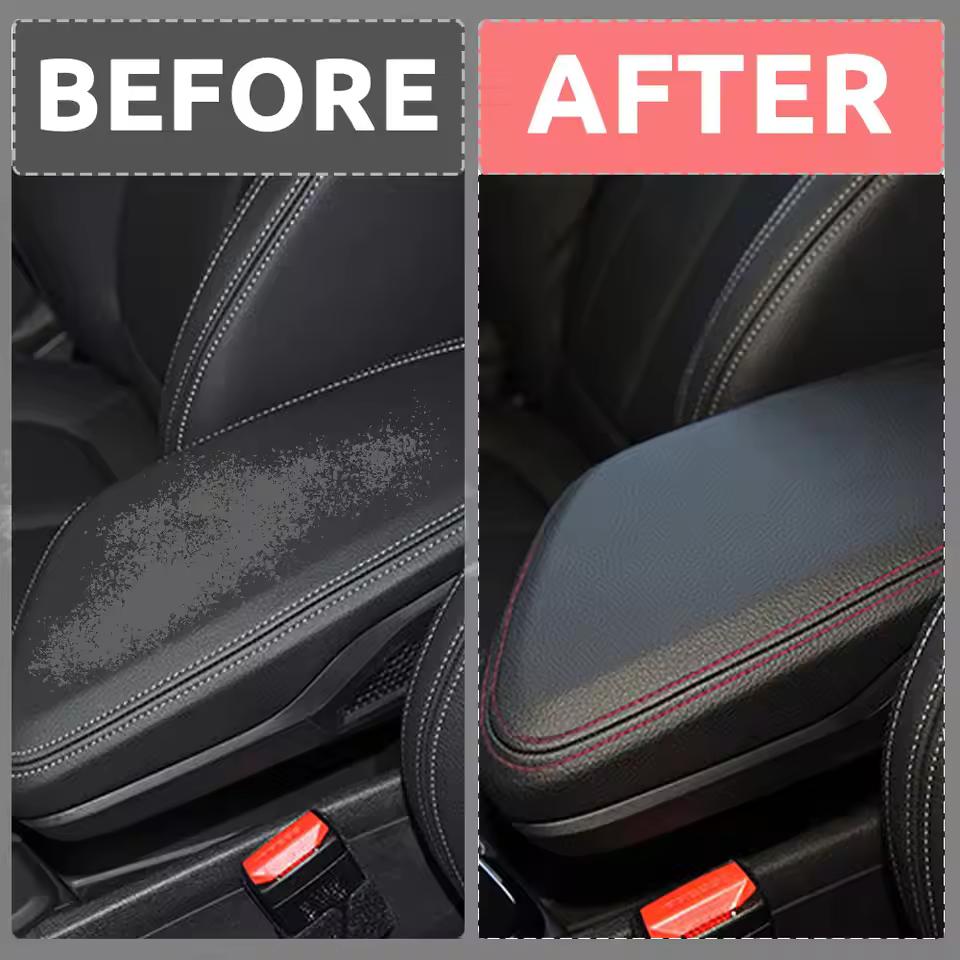 Pouze LHD Pro BMW X1 F48 2016 2017 2018 typ s elastickým páskem Semišová kůže Víko středové konzoly Kryt loketní opěrky Dekorační lišta