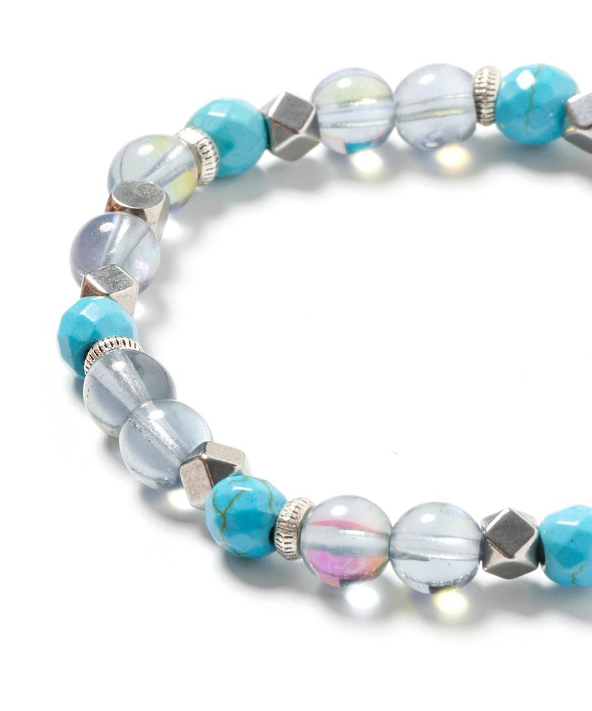 Polalita Blue Ocean Mix Bracelet (Plt-Br-042_Bl)