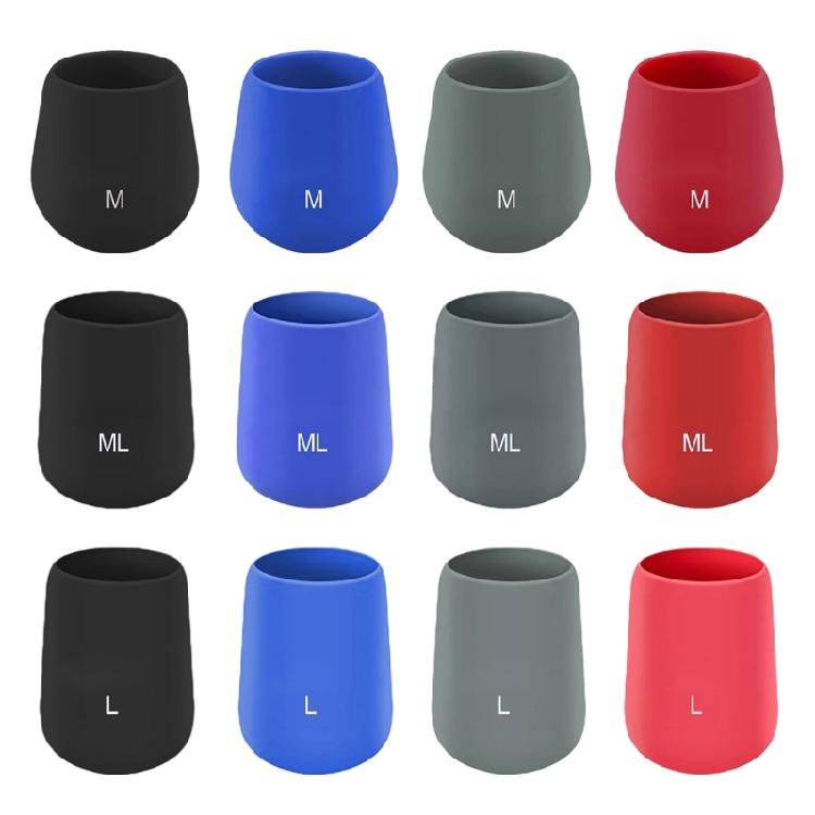 Fishing Rod Fixed Rings Handle Protective Case Fishing Rod End Cover Butt Cushions Silicone Rod Bottom Protector Enduring