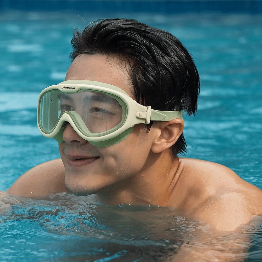 High-Definition Freediving Mask Anti Fog Diving Mask Comfortable Swimming Goggles  For Women