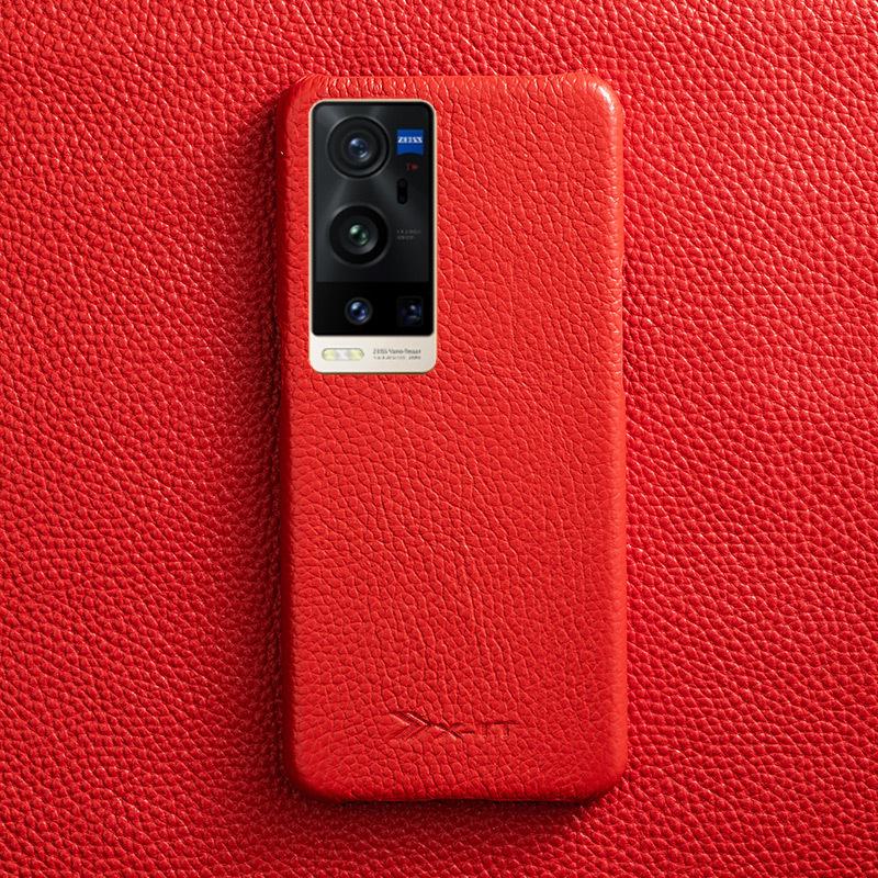 

Чехол из натуральной кожи, полуобернутый, из коровьей кожи высшего слоя для vivoX90Pro, x80, x70, x50. Защищает от падений и имеет модный дизайн. VIVO X80 Pro красный