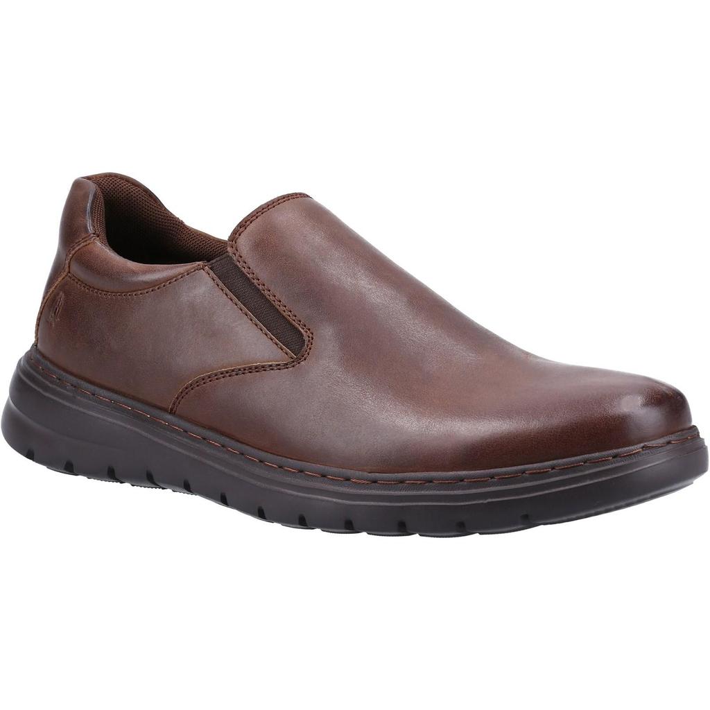 Hush Puppies Mens Trent Leather Casual Shoes